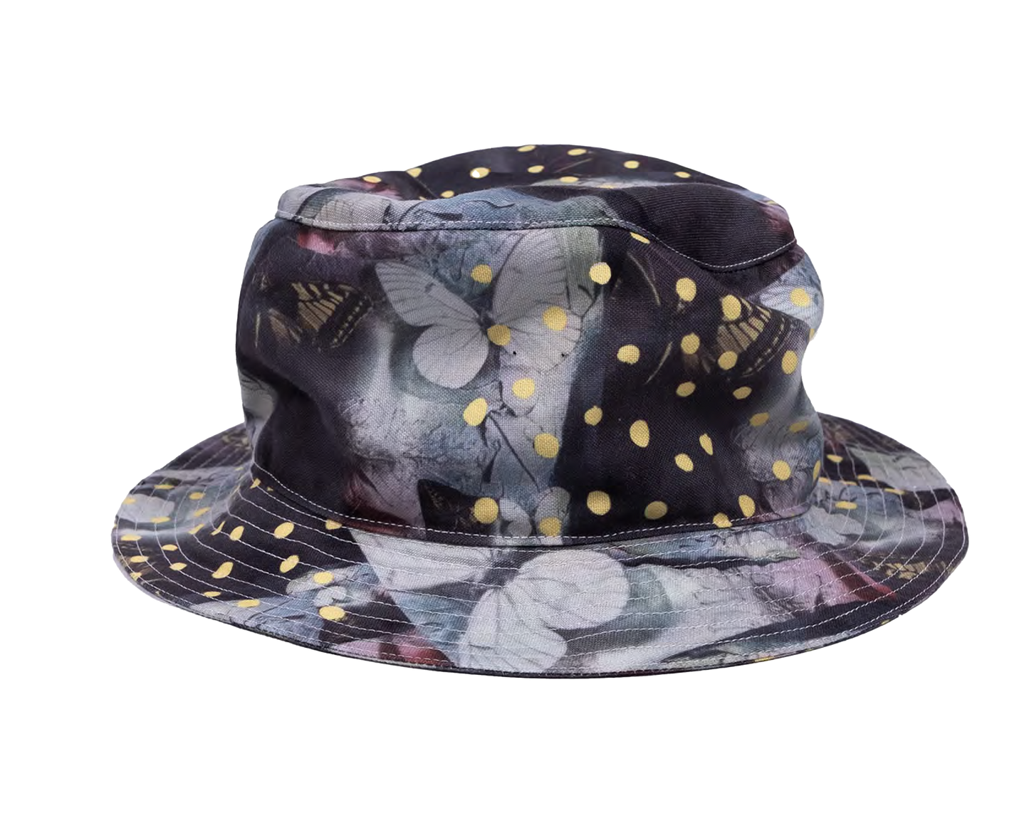 'BUTTERFLY FACE' PATTERN BUCKET HAT