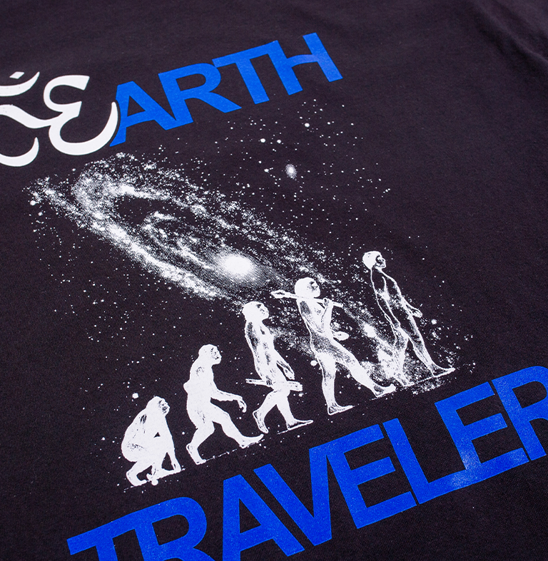 'EARTH TRAVELER' SS TEE