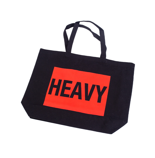 'HEAVY'  Canvas Tote Bag