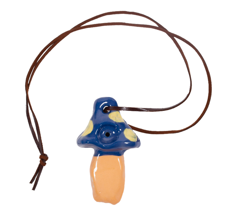 BIG BELL x PRMTVO 'MUSHIE' PIPE PENDANT