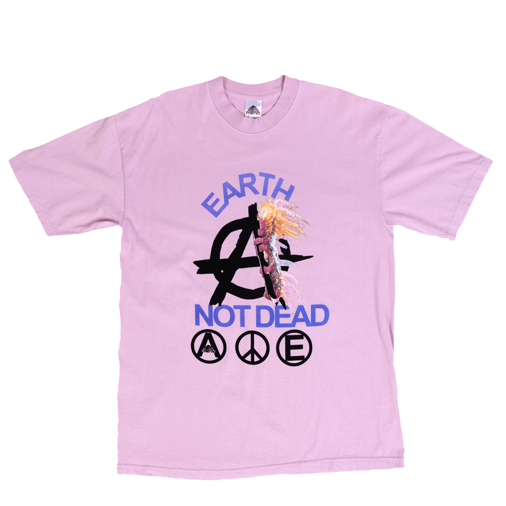 PRMTVO - 'Earth NOT DEAD' Pink SS T-Shirt