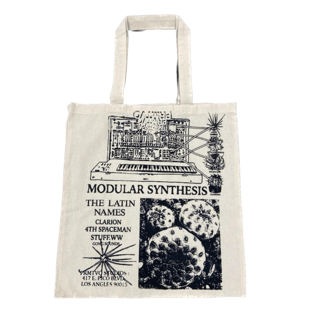 *PRESALE* PRMTVO - 'Modular Synthesis' Canvas Tote Bag