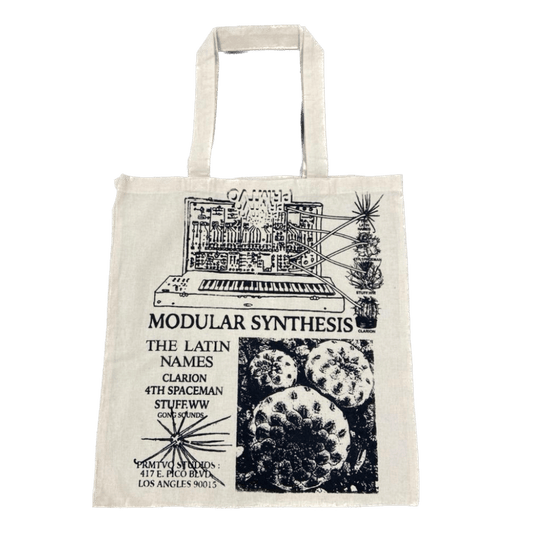 *PRESALE* PRMTVO - 'Modular Synthesis'  Canvas Tote Bag
