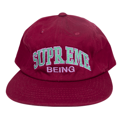 'SUPREME BEING' MAROON SNAPBACK