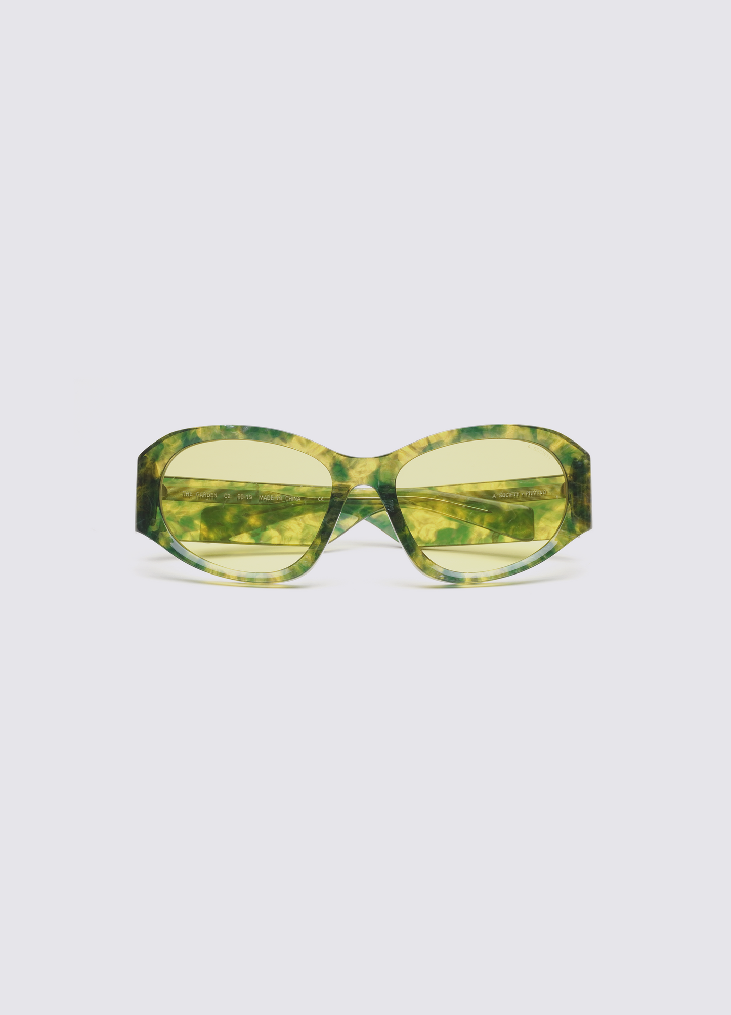 'The Garden' - Green Tortoise Sunglasses