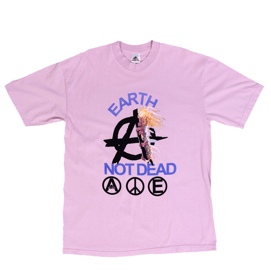 PRMTVO - 'Earth NOT DEAD' Pink SS T-Shirt